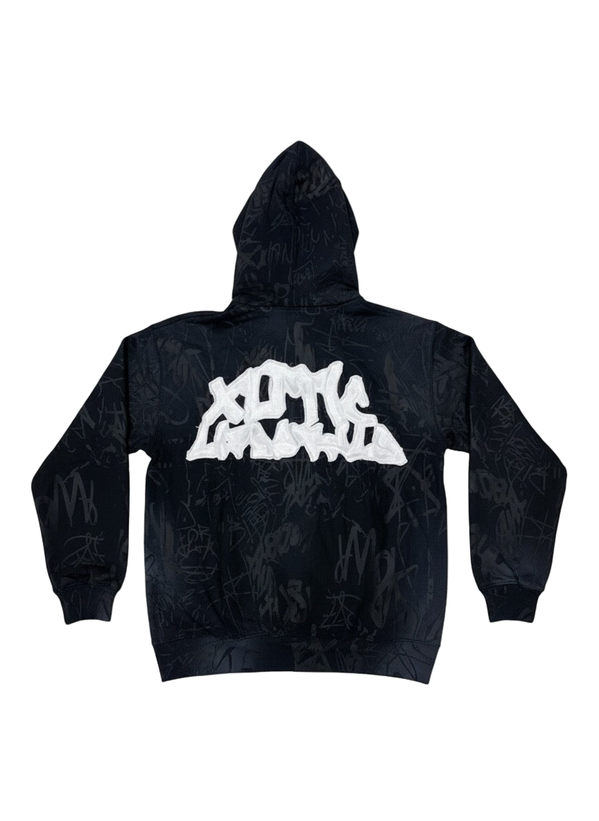 Xotic Graffiti Jacket (Black)