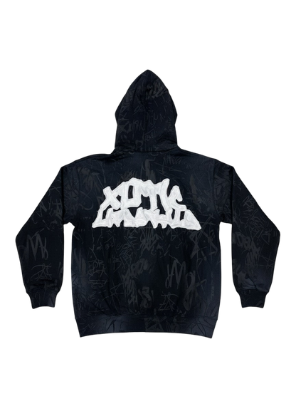 Xotic Graffiti Jacket (Black)