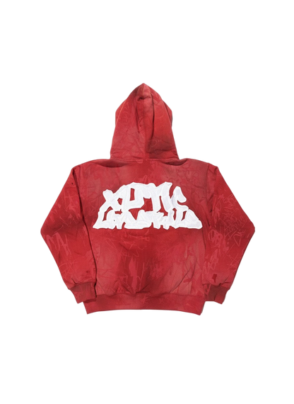 Xotic Graffiti Jacket (Red)