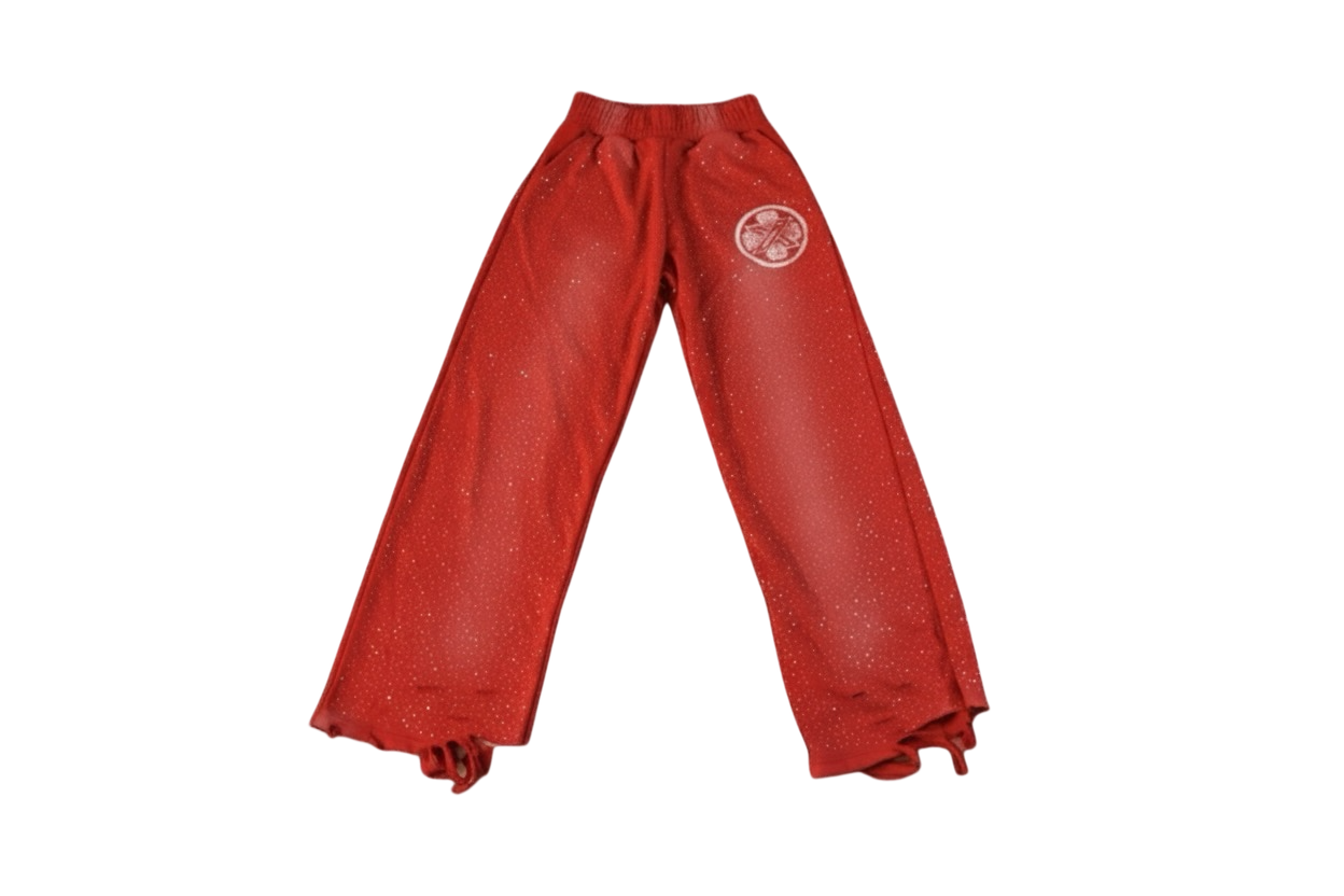 Xotic Rhinestone Sweatsuit (Pants)